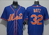 New York Mets #32 Steven Matz Blue New Cool Base Alternate Home Stitched Baseball Jersey,baseball caps,new era cap wholesale,wholesale hats